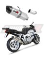 K1200R Exhaust BMW Muffler Auspuff Sportauspuff Silencer Echappement Silencieux Scarico Scarichi Escape Wydech Tłumik Carbon End Cap HP1 2005 - 2009 Dominator x