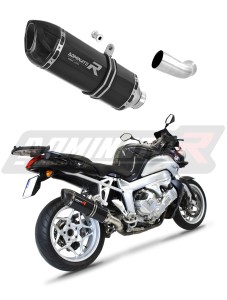 BMW K1200R 2005 - 2009 Exhaust Silencer Muffler HP1 BLACK + dB killer medium