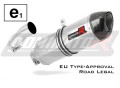 F800GS Exhaust BMW Homologated EC Type approval  Street legal Approval Certificate Muffler Auspuff Sportauspuff Silencer Echappement Silencieux Scarico Scarichi Escape Wydech Tłumik HP1 2008 - 2017 Dominator x