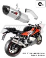 S1000RR Exhaust BMW Homologated EC Type approval  Street legal Approval Certificate Muffler Auspuff Sportauspuff Silencer Echappement Silencieux Scarico Scarichi Escape Wydech Tłumik HP1 2015 - 2016 Dominator x