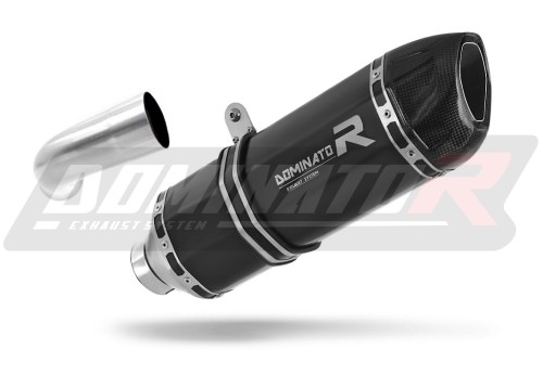 exhaust muffler DOMINATOR HP1 BLACK fits to BMW F800ST 2006  2012 2