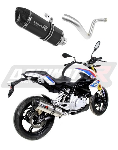 exhaust muffler DOMINATOR HP1 BLACK fits to BMW G310R 2016  2022 3