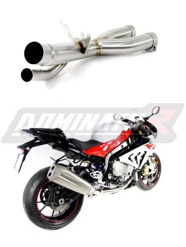 S1000RR Exhaust Cat Eliminator Catalyst Catalytic Converter Linkpipe Decat Downpipe 2017 - 2018 DOMINATOR  x
