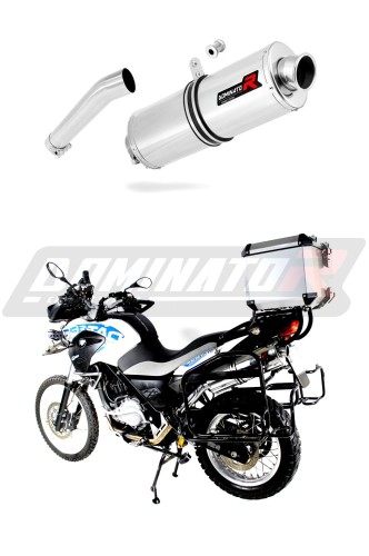 G650GS EXHAUST BMW Muffler Auspuff Sportauspuff Silencer Echappement Silencieux Scarico Scarichi Escape Wydech Tłumik OVAL 2011 - 2018 Dominator  x