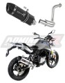 BMW G310GS 2016 - 2022 EXHAUST Muffler Auspuff Sportauspuff Silencer Echappement Silencieux Scarico Scarichi Escape Wydech Tłumik HP1 BLACK Dominator Exhaust System x