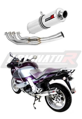 kompletny układ wydechowy z tłumikiem DOMINATOR Full System Okrągły pasujący do motocykla BMW K1200RS 1997 - 2000 5
