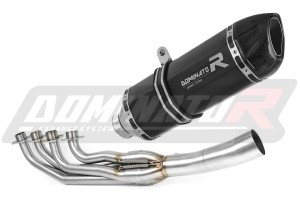 BMW K1200RS 2001 - 2003 Full Exhaust System Collector Silencer HP1 BLACK + dB killer medium