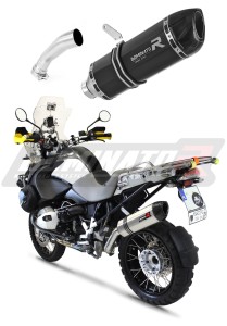 BMW R1200GS Adventure 2010 - 2012 Exhaust Silencer Muffler HP1 BLACK + dB killer medium