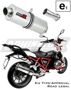 R1200RS Homologated Exhaust Silencer OVAL 2015 - 2018