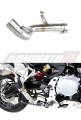 decat mid muffler DOMINATOR Mid Pipe fits to F850GS Adventure 2016  2020 6