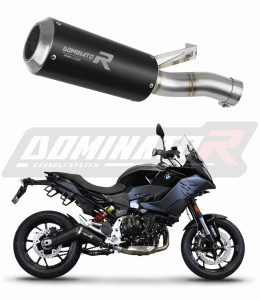 BMW F900R 2020 - 2026 Exhaust Silencer Muffler GP BLACK + dB killer medium
