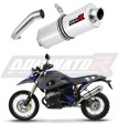 HP2 Enduro EXHAUST BMW Muffler Auspuff Sportauspuff Silencer Echappement Silencieux Scarico Scarichi Escape Wydech Tłumik OVAL 2004 - 2007 Dominator x