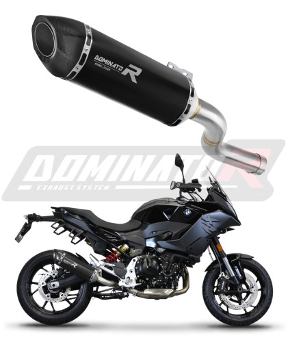 BMW F900XR 2020 - 2022 EXHAUST Muffler Auspuff Sportauspuff Silencer Echappement Silencieux Scarico Scarichi Escape Wydech Tłumik HP5 BLACK DOMINATOR x