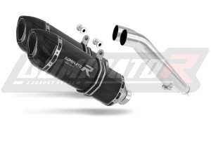Cagiva RAPTOR 1000 Exhaust Silencer Muffler HP1 BLACK + dB killer medium