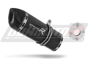 Daelim VJF Roadsport 125 Exhaust Silencer Muffler HP1 BLACK + dB killer medium