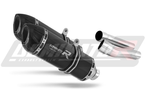 Ducati MONSTER 800 1996 - 2005 EXHAUST Muffler Auspuff Sportauspuff Silencer Echappement Silencieux Scarico Scarichi Escape Wydech Tłumik HP1 BLACK Dominator Exhaust System x