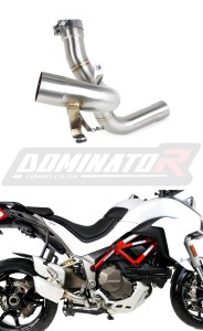 MTS 1200 / 1200 S MULTISTRADA Exhaust Cat Eliminator DECAT 2015 - 2017
