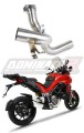 decat mid muffler DOMINATOR Mid Pipe fits to Multistrada 1260 / 1260 S 2018  2020 7