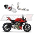 exhaust muffler DOMINATOR HP3 fits to Ducati STREETFIGHTER V4 2019  2023 6