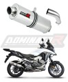 wydech tłumik DOMINATOR Owalny pasujący do motocykla Honda VFR 800 X Crossrunner 2015 - 2021 8