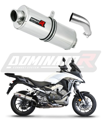 wydech tłumik DOMINATOR Owalny pasujący do motocykla Honda VFR 800 X Crossrunner 2015 - 2021 8