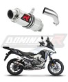 exhaust muffler DOMINATOR GP1 fits to Honda VFR 800 X Crossrunner 2015  2021 8