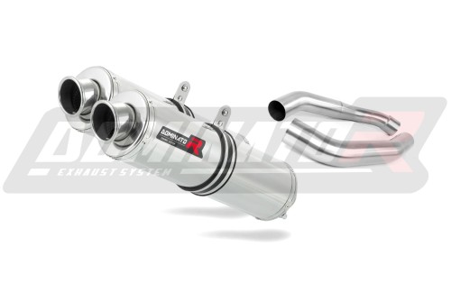 exhaust muffler DOMINATOR ROUND fits to Honda CBR 1000F DUAL 1988  2000 3