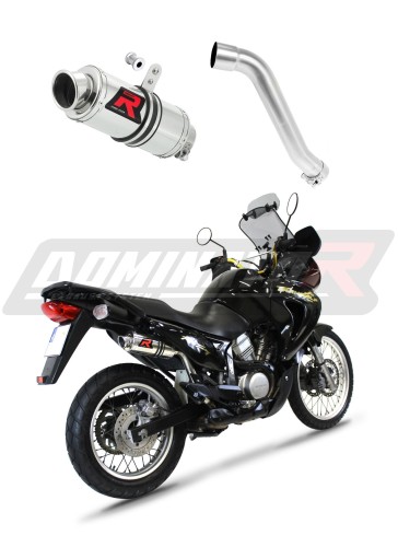 Honda XL 650 V TRANSALP 2001 - 2007 Exhaust Muffler Auspuff Sportauspuff Silencer Echappement Silencieux Scarico Scarichi Escape Wydech Tłumik GP 1 Dominator x