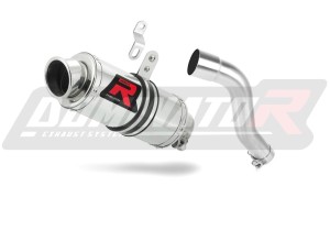 Honda XL 700 V TRANSALP 2008 - 2014 Exhaust Silencer Muffler GP1 + dB killer medium