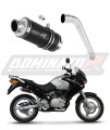 exhaust muffler DOMINATOR GP1 BLACK fits to Honda XL 125 V VARADERO 2001  2006 6