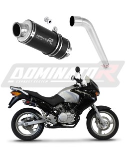 Honda XL 125 V VARADERO 2001 - 2006 Exhaust Silencer Muffler GP1 BLACK + dB killer medium
