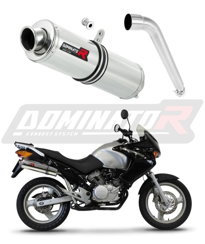 XL 125 V VARADERO EXHAUST Honda Muffler Auspuff Sportauspuff Silencer Echappement Silencieux Scarico Scarichi Escape Wydech Tłumik ROUND 2001 - 2009 Dominator x