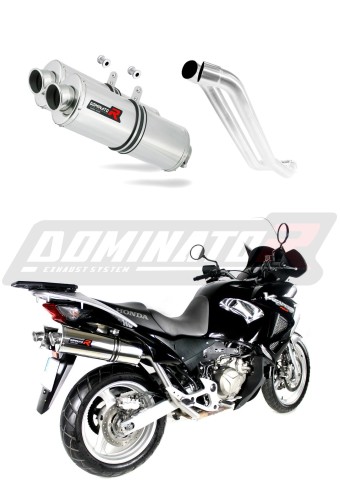 exhaust muffler DOMINATOR OV fits to Honda XL 1000 V VARADERO 1999  2016 5