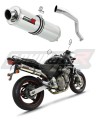 exhaust muffler DOMINATOR ROUND fits to Honda CB 600F HORNET 1998  2002 6