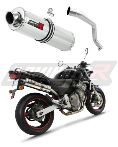 exhaust muffler DOMINATOR ROUND fits to Honda CB 600F HORNET 1998  2002 6