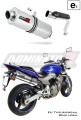CB 600 F Exhaust HONDA Homologated EC Type approval  Street legal Approval Certificate Muffler Auspuff Sportauspuff Silencer Echappement Silencieux Scarico Scarichi Escape Wydech Tłumik OVAL 2003 - 2006 Dominator x