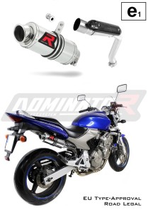 CB 600F HORNET Homologated EXHAUST Silencer GP 1 2003 - 2006