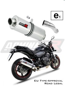 CB 600F HORNET EU Approved Exhaust Silencer OVAL 2007 - 2013