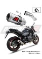 wydech tłumik DOMINATOR Homologowany GP pasujący do motocykla CB 600F HORNET 2007 - 2013 5