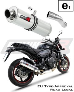 CB 600F HORNET EU Approved Exhaust Silencer ROUND 2007 - 2013