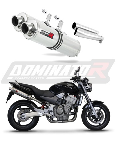 exhaust muffler DOMINATOR ROUND fits to Honda CB 900F HORNET 2002  2007 6
