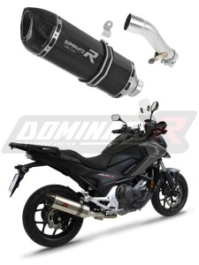 Honda NC 700 / 750 S 2012 - 2020 Exhaust Silencer Muffler HP1 BLACK + dB killer medium