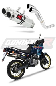 Honda NX 650 DOMINATOR RD02 1988 - 1994 Exhaust Silencer Muffler GP1 + dB killer medium