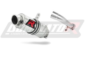 Honda CB 500 X 2013 - 2016 Exhaust Silencer Muffler GP1 + dB killer medium