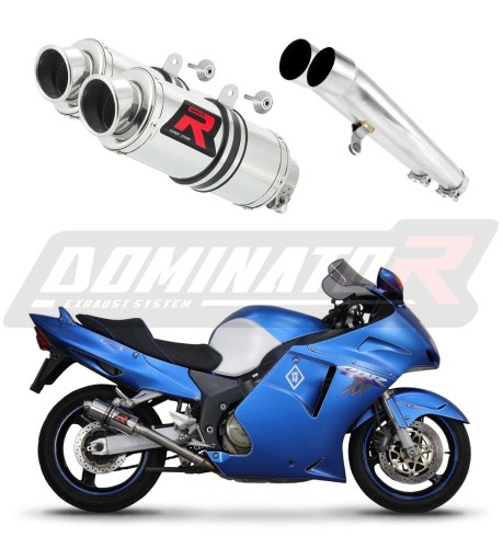exhaust muffler DOMINATOR GP1 fits to Honda CBR 1100 XX 1996  2006 6