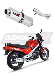 Honda NTV 650 REVERE 1988 - 1997 Exhaust Silencer Muffler OV + dB killer medium