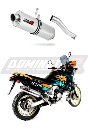 exhaust muffler DOMINATOR OV fits to Honda XRV 750 AFRICA TWIN RD07 1993  1995 5