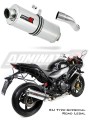 exhaust muffler DOMINATOR homologated road legal OVAL fits to CBR 600 F 2011  2015 3