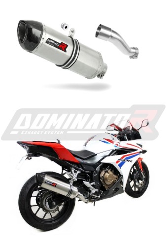exhaust muffler DOMINATOR HP1 fits to Honda CBR 500 R 2016  2024 5