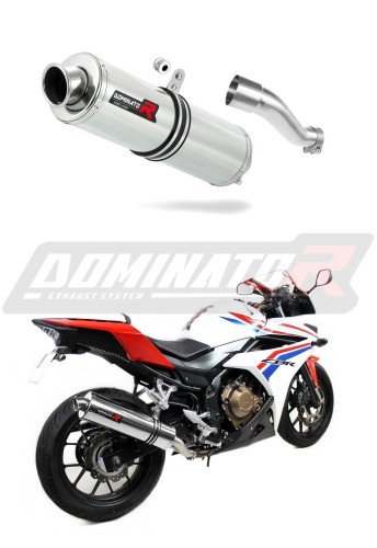 CBR 500 R EXHAUST Honda Muffler Auspuff Sportauspuff Silencer Echappement Silencieux Scarico Scarichi Escape Wydech Tłumik ROUND 2016 - 2019 Dominator  x